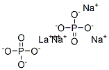 lanthanum trisodium bis(phosphate) Struktur