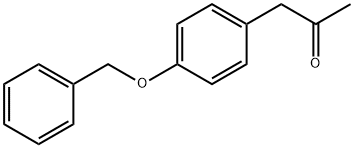 4-Benzyloxyphenylacetone 化学構造式