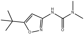 3-(5-tert-ブチルイソオキサゾール-3-イル)-1,1-ジメチル尿素 化学構造式