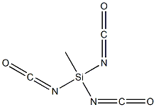 triisocyanato-methyl-silane Structure