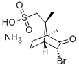 Ammonium (-)-3-bromo-8-camphorsulfonate Struktur