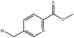 5-(ブロモメチル)ピコリン酸メチル 化学構造式