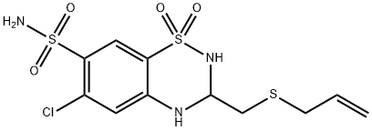 Althiazide Structure