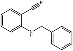 2-(苄氨基)苄腈, 5589-62-8, 结构式