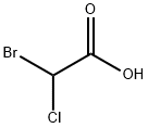 BROMOCHLOROACETIC ACID Structure