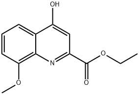 ETHYL 4-HYDROXY-8-METHOXYQUINALDATE