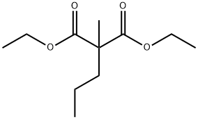 ペンタン-2,2-ジカルボン酸ジエチル 化学構造式