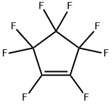 OCTAFLUOROCYCLOPENTENE Structure