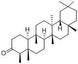 フリーデラン-3-オン 化学構造式