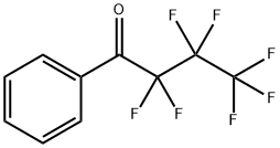 (HEPTAFLUOROBUTYRO)PHENONE Structure