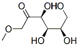 1-O-メチル-D-フルクトース 化学構造式
