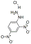 2,4-ジニトロフェニルヒドラジン塩酸塩 化学構造式