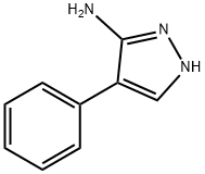 4-苯基-1H-吡唑-3-胺 结构式