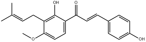 4-hydroxyderricin Structure
