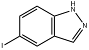 5-碘-1H-吲唑, 55919-82-9, 结构式