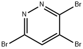3,4,6-トリブロモピリダジン 化学構造式