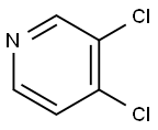 3,4-Dichloropyridine Structure