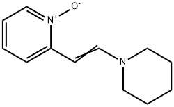 2-[2-(1-Piperidinyl)ethenyl]pyridine 1-oxide Struktur