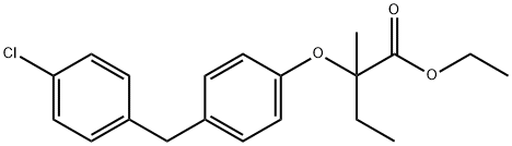 苄氯贝特 结构式