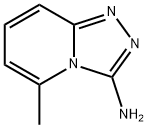 3-Amino-5-methyl-1,2,4-triazolo[4,3-a]pyridine Struktur