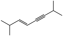 (E)-2,7-Dimethyl-3-octen-5-yne 结构式
