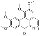 Oxoglaucine methiodide 化学構造式