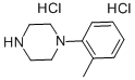 1-(O-TOLYL)PIPERAZINE DIHYDROCHLORIDE Structure