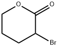 3-Bromotetrahydro-2H-pyran-2-one Structure