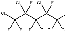 1,1,2,3,4,5-Hexachloro-1,2,3,4,5,5-hexafluoropentane Structure
