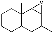Decahydro-1a,7-dimethylnaphth[1,2-b]oxirene Struktur
