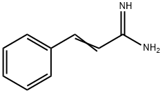 3-PHENYL-ACRYLAMIDINE Structure