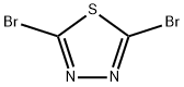 2,5-ジブロモ-1,3,4-チアジアゾール 化学構造式