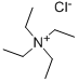 Tetraethylammonium Chloride Structure