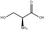 L-丝氨酸, 56-45-1, 结构式