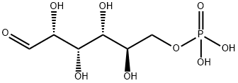 β-D-グルコピラノース6-りん酸 化学構造式