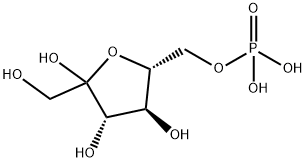 D-フルクトフラノース6-りん酸 化学構造式