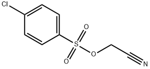 4-chlorobenzenesulfonylglycolic acid nitrile Struktur