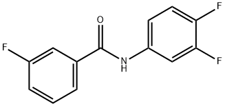 Benzamide, N-(3,4-difluorophenyl)-3-fluoro- (9CI) Structure