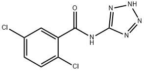 Benzamide, 2,5-dichloro-N-1H-tetrazol-5-yl- (9CI) Structure