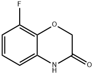 8-FLUORO-2H-BENZO[B][1,4]OXAZIN-3(4H)-ONE Struktur