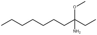 3-Methoxy-3-decanamine Structure