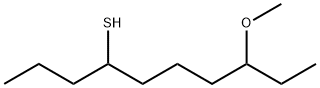 8-Methoxy-4-decanethiol Struktur