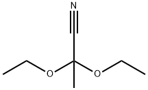 2,2-ジエトキシプロピオニトリル 化学構造式