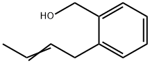 Benzenemethanol, 2-(2-butenyl)- (9CI) Struktur