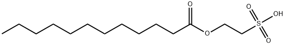 ドデカン酸2-スルホエチル 化学構造式