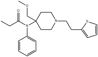 Sufentanil Structure