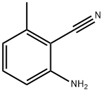 2-氨基-6-甲基苯腈,56043-01-7,结构式