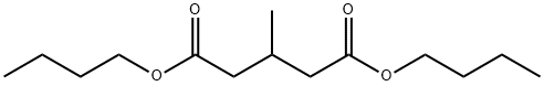3-Methylpentanedioic acid dibutyl ester Struktur
