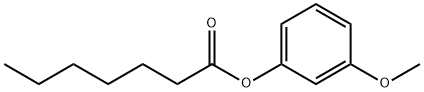 56052-16-5 Heptanoic acid 3-methoxyphenyl ester