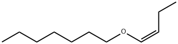 1-[(Z)-1-Butenyloxy]heptane Structure